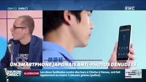 La chronique d'Anthony Morel : Un smartphone japonais anti-photos dénudées - 20/02
