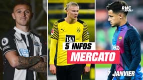 Coutinho, Trippier, Haaland... Les 5 infos mercato du 27 janvier à la mi-journée  