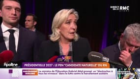 Présidentielle 2027: Le Pen "candidate naturelle" du RN