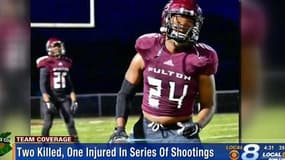 Zaevion Dobson, jeune espoir du football américain a été tué lors d'un présumé règlements de comptes entre gangs rivaux.