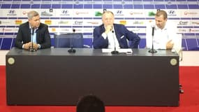 Bertrand Traoré, seul absent à sa présentation