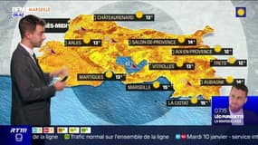 Météo Bouches-du-Rhône: un temps ensoleillé, 15°C attendus à Marseille