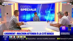 Copropriétés dégradées à Marseille: pour le président de la confédération générale du logement des Bouches-du-Rhône, Emmanuel Macron "n'apporte pas les bonnes réponses"