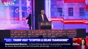 Donald Trump dit vouloir "mettre un terme à la folie transgenre" dès son premier jour à la Maison Blanche