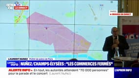 "La circulation dans la zone de Paris-Ouest va être très compliquée" avec la parade des champions, avertit Laurent Nuñez, préfet de police de Paris