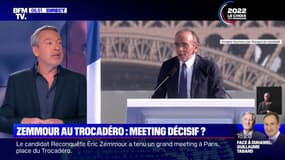 "Ça ne sentait pas la gagne": le "curieux" meeting d'Éric Zemmour au Trocadéro