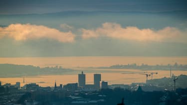 Vue d'Oslo.
