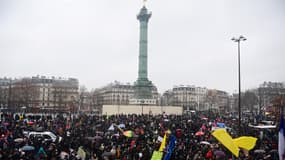 La "marche de la liberté" du 16 janvier 2021 à Paris.