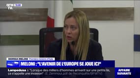 Lampedusa: "L'avenir de l'Europe se joue ici", a déclaré Giorgia Meloni, Première ministre d'Italie