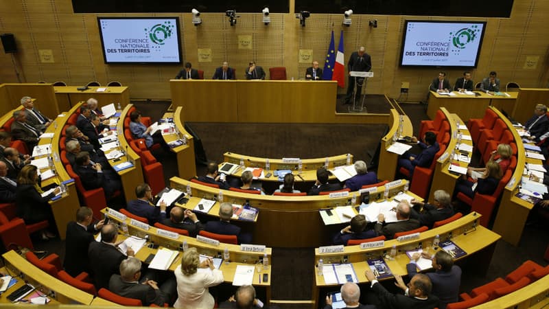 Le Sénat accueille la Conférence nationale des Territoires, le 17 juillet 2017. Photo d'illustration.