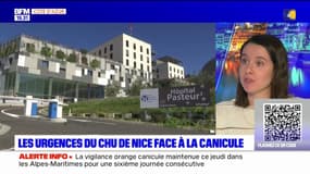 Entre 20 et 25 admissions en plus par jour: les urgences du CHU de Nice face à la canicule