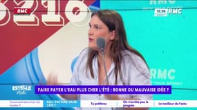 Payer plus cher l'eau l'été : "Vous, à part taxer tout, vous n'avez aucune autre solution", regrette Juliette Briens