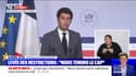 Gabriel Attal: "Nous ne sommes pas encore au pic [...] même si nous constatons une décrue épidémique de la vague Omicron" en Ile-de-France