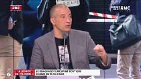 Braquage filmé d'une boutique Chanel en plein Paris !