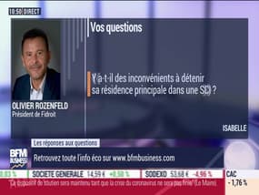 Les questions : Y a-t-il des inconvénients à détenir sa résidence principale dans une SCI ? - 17/03