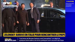 Le président ukrainien Volodymyr Zelensky est en Italie pour rencontrer le pape Léon XIV