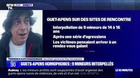 Guet-apens homophobes: "J'ai vu ce phénomène exploser en 2018 avec Périscope", explique Terrence Katchadourian (secrétaire général de Stop Homophobie)