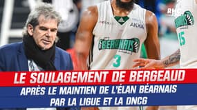 Betclic Elite : Le soulagement de Bergeaud après le maintien de l'Elan Béarnais