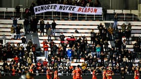 Des supporters de Toulon le 12/02/2022	
