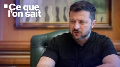 Sur cette photo prise et diffusée par le service de presse présidentiel ukrainien le 26 mai 2025, le président ukrainien Volodymyr Zelensky parle au cours d'un appel téléphonique avec le premier ministre albanais.
