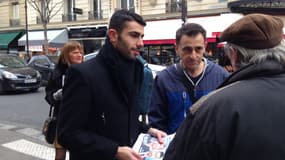 Bruno Clavet avec son directeur de campagne Jean-François Belmondo