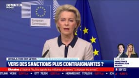 Ursula von der Leyen : “Nous allons cibler les acteurs stratégiques de l’économie russe"