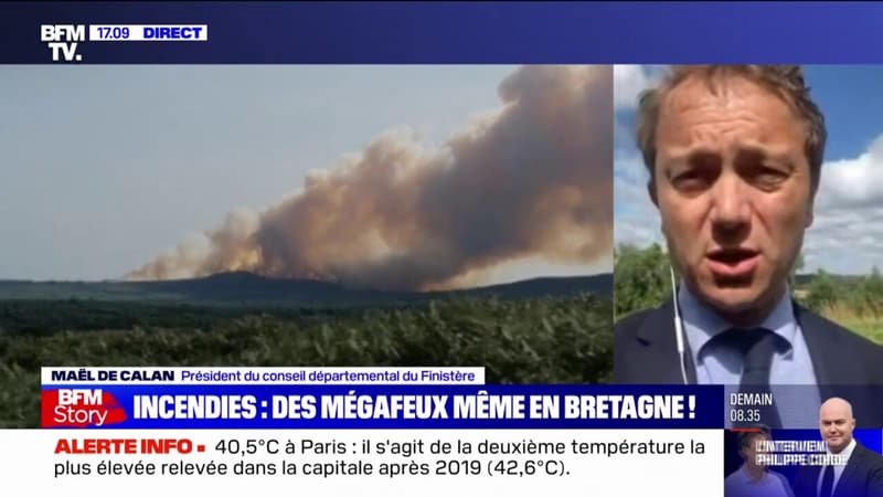 Incendie dans le Finistère: 