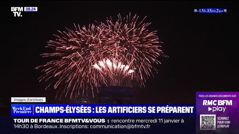 Le retour du feu d'artifice du 31 décembre sur les Champs-Élysées après deux ans d'absence