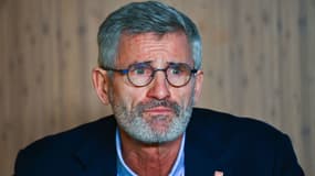Gilles Moretton, le président de la FFT, le 9 décembre 2021. 