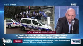 "Risquer sa peau pour 1700 euros, c'est pas cher payé": l'échange tendu entre un policier et un auditeur de RMC