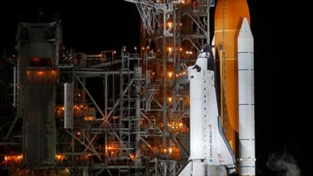 Sur le pas de tir de Cap Canaveral, la navette Atlantis, dernière à être partie dans l'espace Sur le pas de tir de Cap Canaveral, la navette Atlantis, dernière à être partie dans l'espace