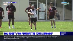 Lou Rugby : "On peut battre tout le monde"