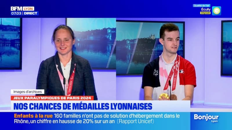 Jeux paralympiques de Paris 2024: les chances de médailles lyonnaises (1/1)