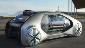 Le concept EZ-GO ou la vision de la voiture électrique, autonome et partagée de demain.