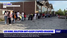 Braderie de Lille: les invendus alimentaires récupérés pour les étudiants