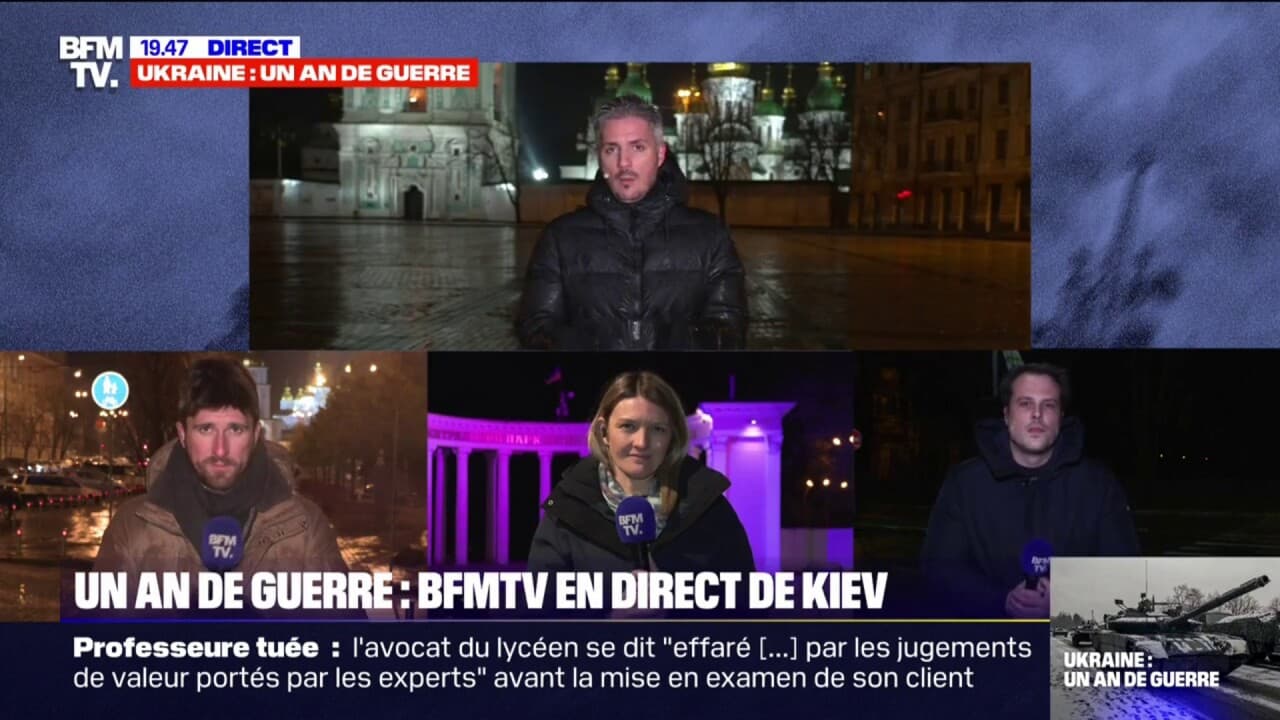 Les Reporters De Bfmtv Racontent Un An De Guerre En Ukraine