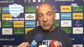 Racing 92 : "Le stade Bollaert donne des frissons", savoure Laurent Travers