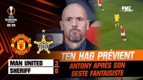 Man United 3-0 Sheriff :  Ten Hag prévient Antony après son geste fantaisiste