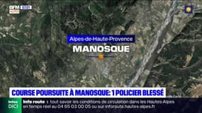 Un policier blessé, vendredi soir, lors d'une course-poursuite qui a démarré à Manosque et s'est finie à Marseille