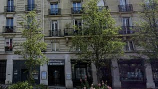 La bibliothèque Parmentier, dans le 11e arrondissement de Paris, que la ville voudrait renommer pour lui attribuer le nom d'une femme.