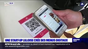 Une start-up lilloise crée des menus digitaux