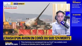 Corée du Sud: au moins 124 morts après le crash d'un avion à Muan