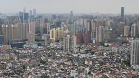 La ville chinoise de Shanghai, mai 2019.