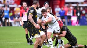 Antoine Dupont lors de Biarritz-Toulouse