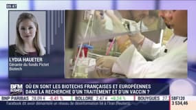 Lydia Hauter(Pictet Biotech): Où en sont les biotechs françaises et européennes dans la recherche d'un traitement et d'un vaccin - 06/05