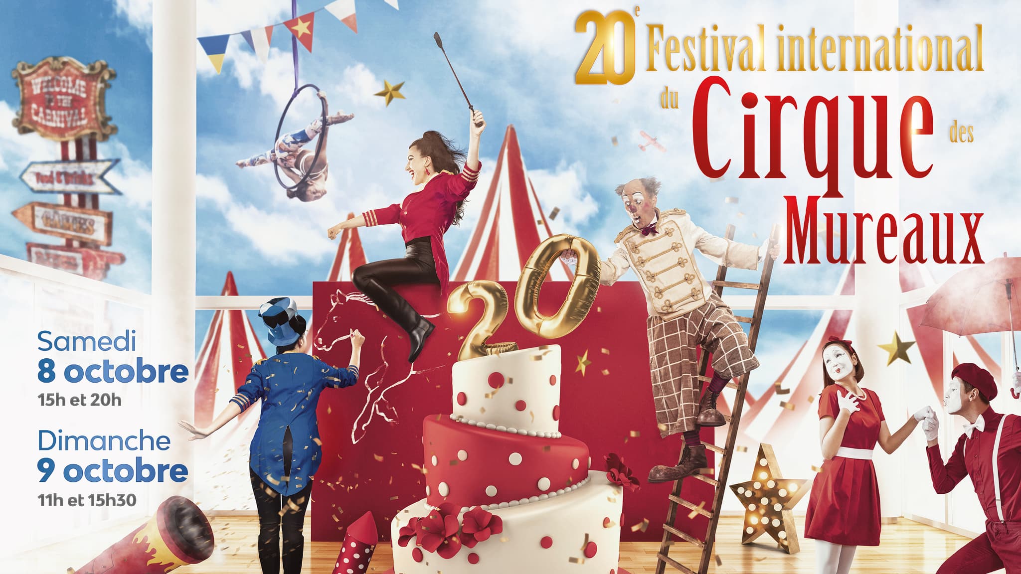 Le festival International du Cirque des Mureaux, en partenariat avec