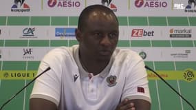 L'entraîneur niçois Patrick Vieira, le 10 juillet 2020