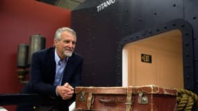 Paul-Henri Nargeolet, à "Paris Expo", une exposition consacrée au Titanic, le 31 mai 2013
