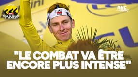 Tour de France (E5) : "Le combat va être encore plus intense" avertit Pogacar