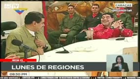 Maradona et Maduro vont disputer un match amical ensemble